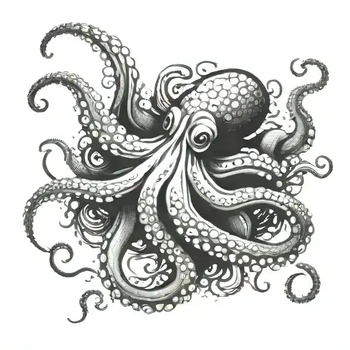 Octopus 8 Tentacles