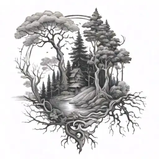 Dame Nature Like Trees