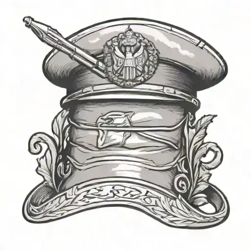 Army Hat And Black History