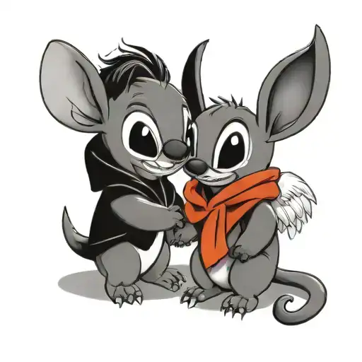 Stitch And Angel Best Friend
