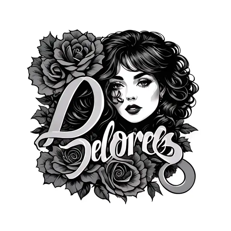 Delores Name Written