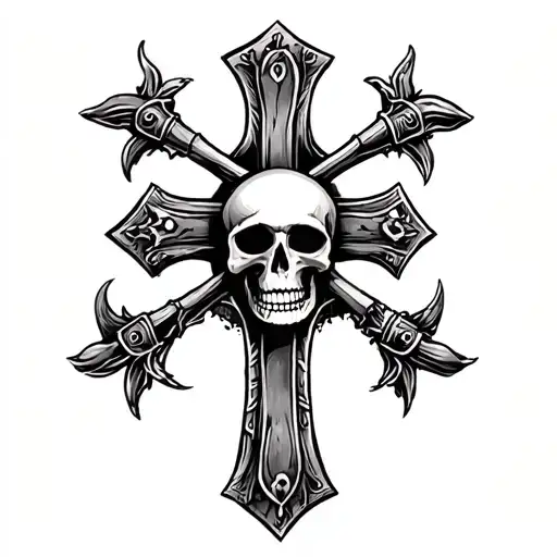 Western Cross Skeleton