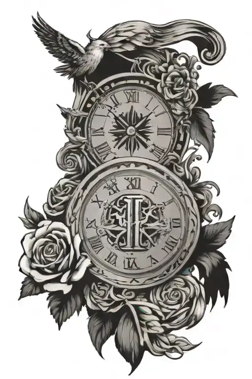 Birthdate And Deathdate In Roman Numerals Surrounded