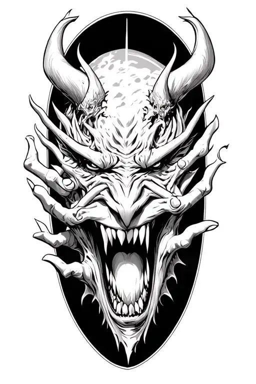 Inner Demon Fighting To Come Out Of Me