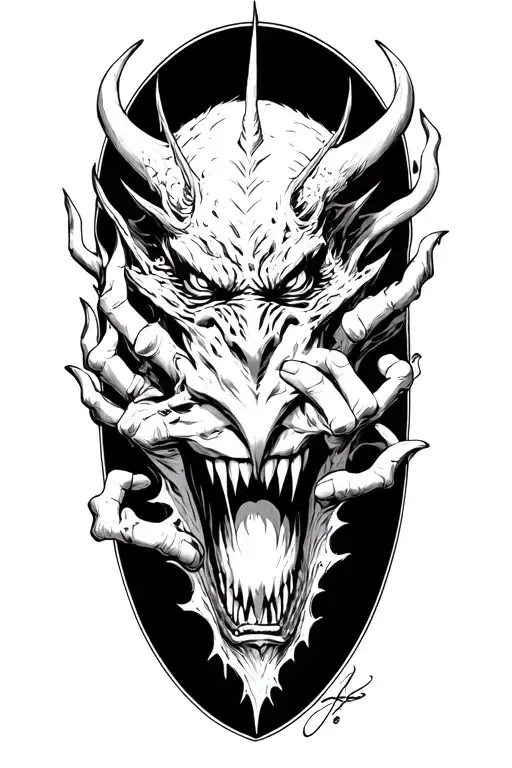 Inner Demon Fighting To Come Out Of Me