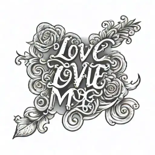 Love Me Lettering