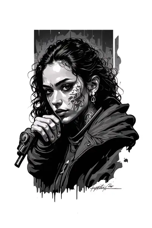 Calle Grabbing A Stop