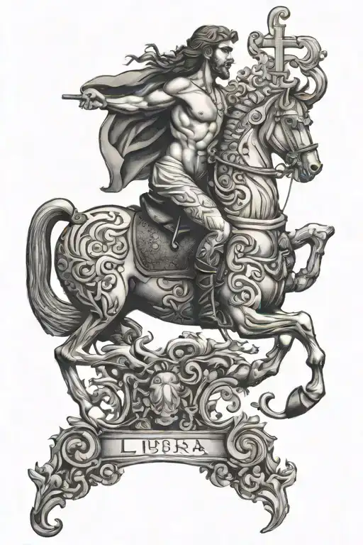 Libra Gay Man Riding