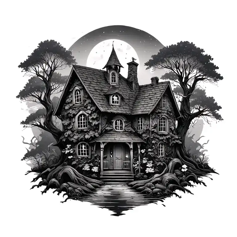 Magical Haunted Forest Cottage