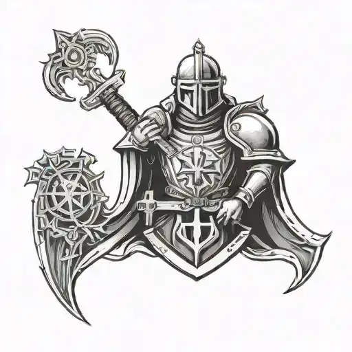 Black Templars Logo 40K Universe