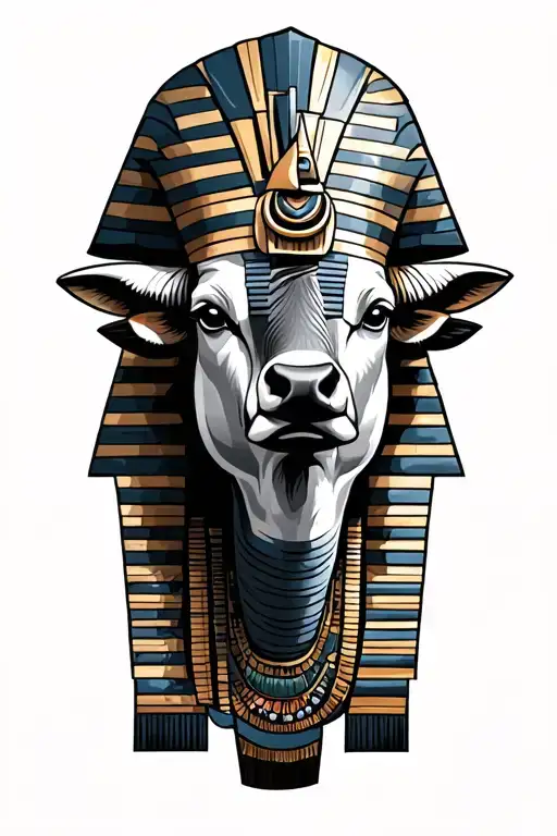 Egyptian Bull Senegal Traditions Inspired