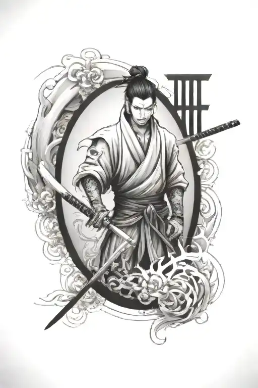 Katana Cyber Sigilism Style