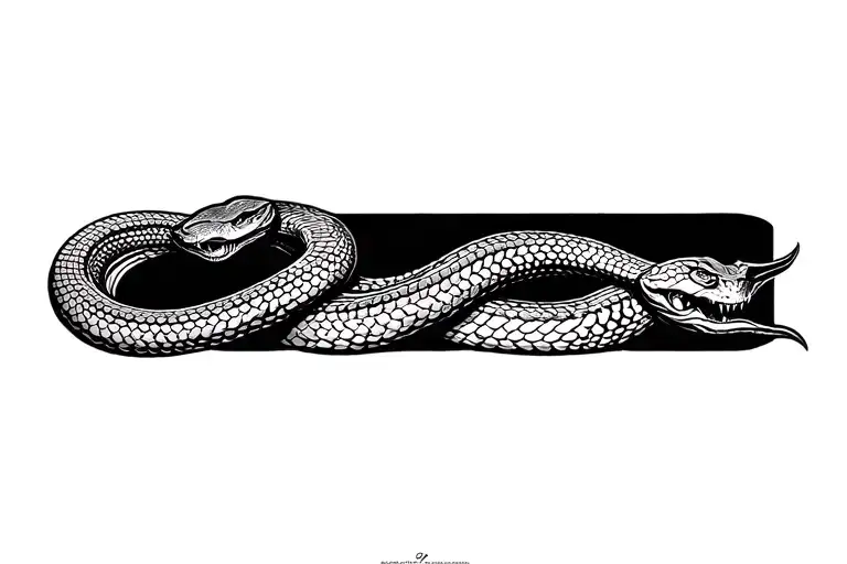 Snake Band For Forearm