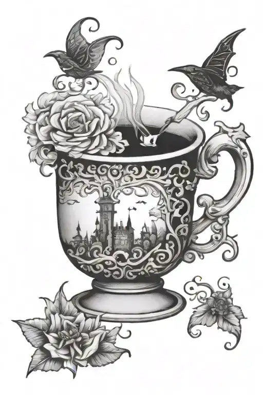 Witch Tea Cup