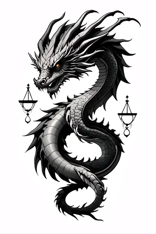 September Libra Dragon