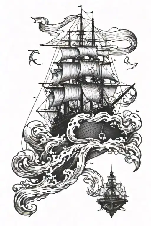 Naval Crossing The Line