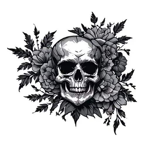 Patchwork Sleeve Gothic Style