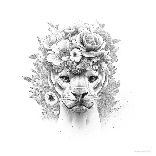 A Sleek Racing Car Speeding Through A Field Of Vibrant Flowers