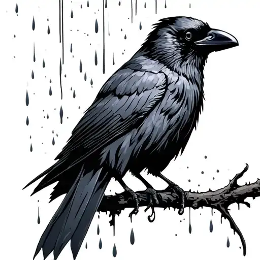 It Can't Rain All The Time Crow