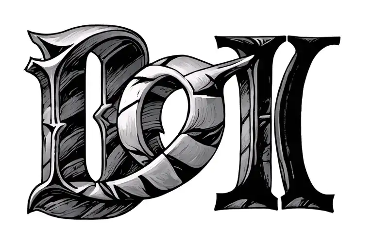 Date Of Roman Numerals With A Band Tattoo Design