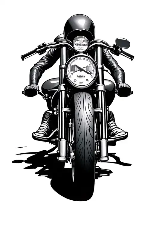 Cafe Racer Motorcycle Texas Oil And Gas