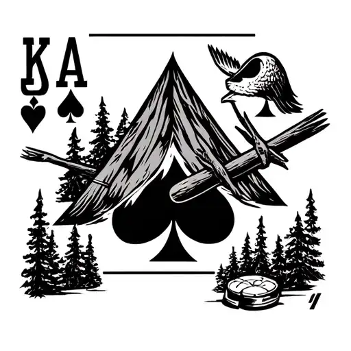 Trave Time Poker Hunting Camping