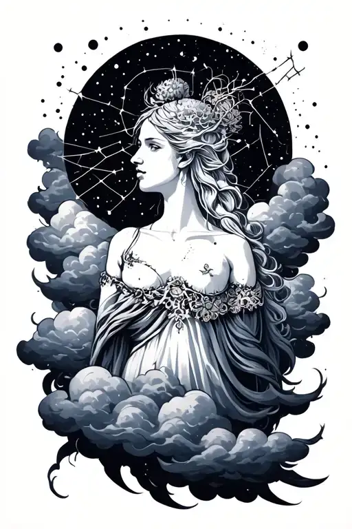Cloud Constellation Cancer Virgo Dark