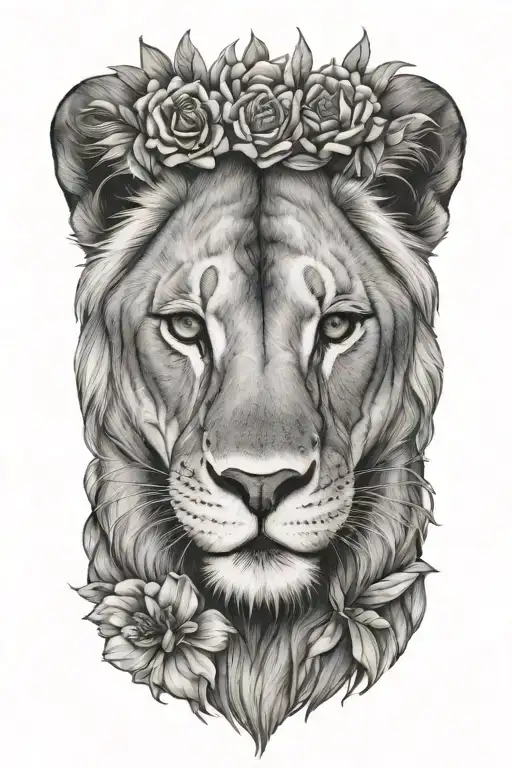 Lioness Portrait