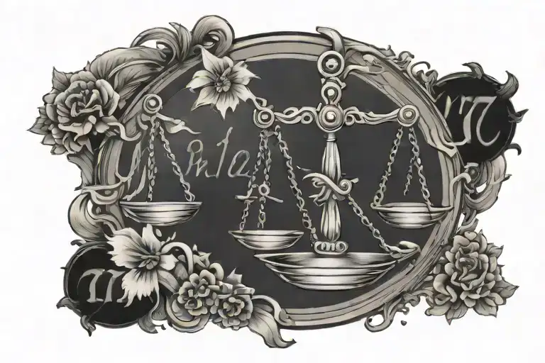 Libra Sign Words Lucky Libra 777 Angel Number