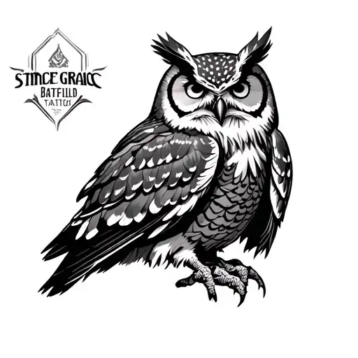 Feral Grace Owl Ready For Battlefield