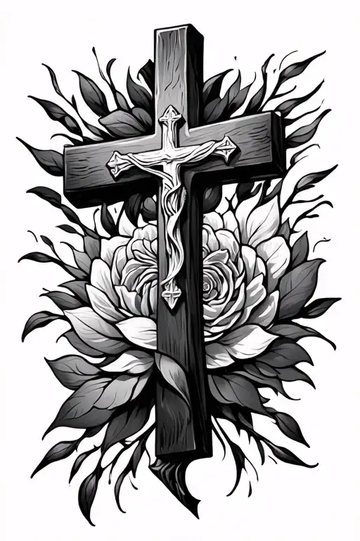 Catholic Cross With Mental Health Meaning