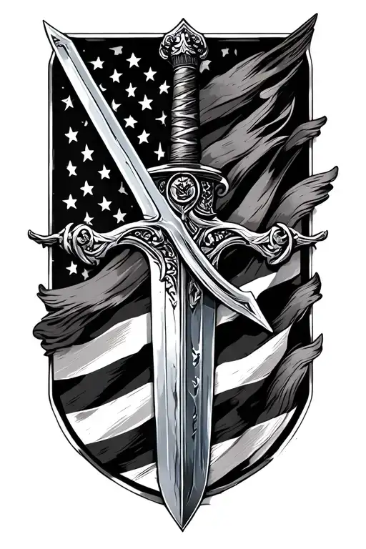 Sword Representing Politics And International Relations Degree