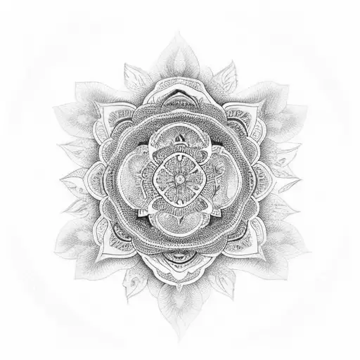 Floral And Mandala Sleeve