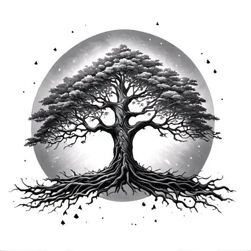 Tree Of Life Tattoo Full Back