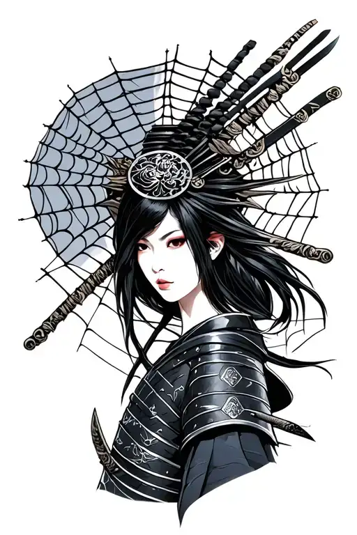 Female Samurai Cobweb