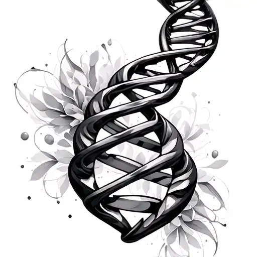 Dna Strand Geometric