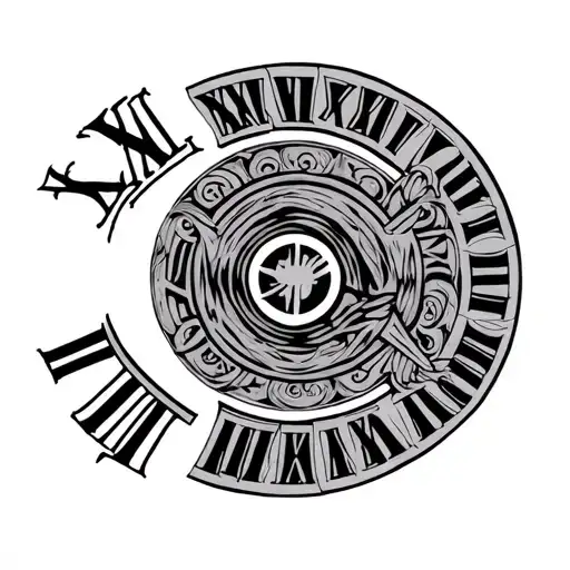 1938 To 2009 Roman Numerals Tattoo It