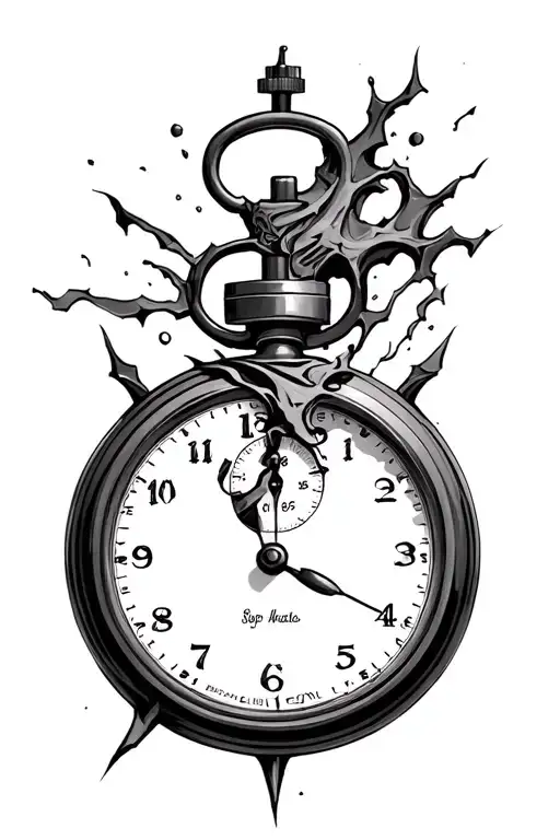 Broken Stop Watch