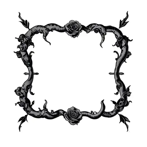 Rose And Medusa Crying