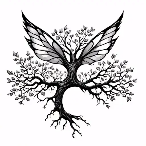 Tree Of Life With Fairy