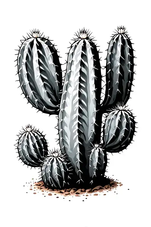 Minimalist Cactus