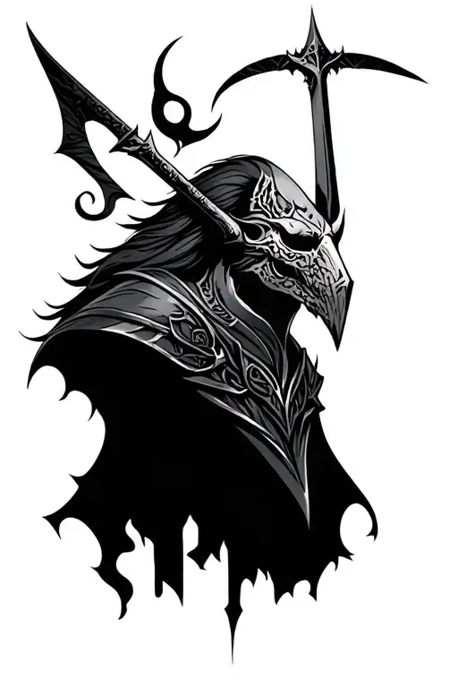 Fantasy Tattoos About Lord Of The Ring And Skyrim And Dark Souls