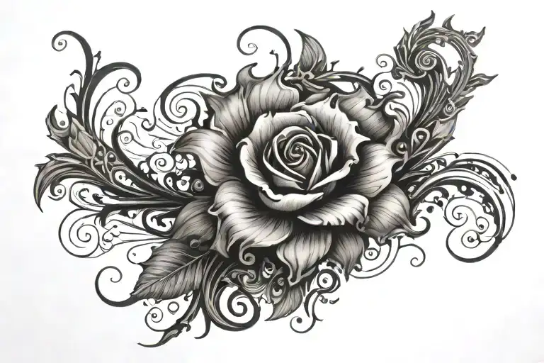 Create A Tattoo Inspired By Nature And Magic Swirling