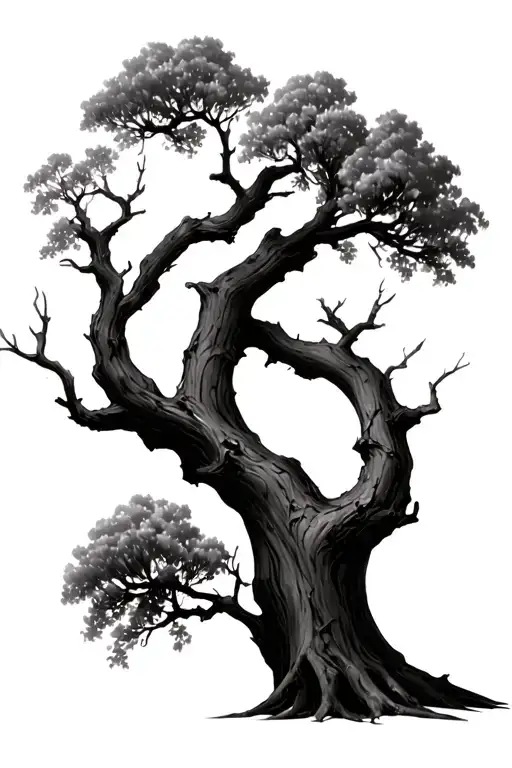 Draw Me A Tattoo Going Up My Arm Of A Tree Branch Connecting Several Separate Tattoo Pieces
