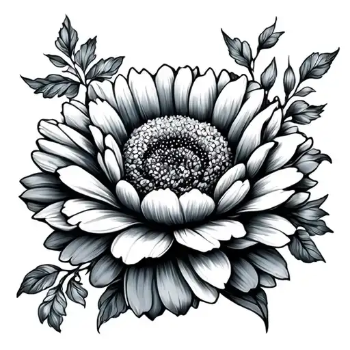 Marigold With Birthday Date