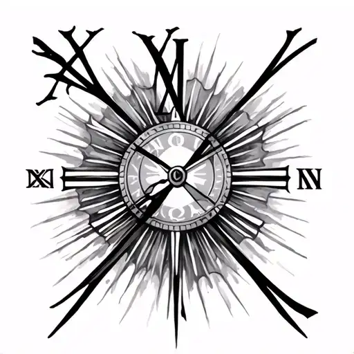 Roman Numerals Underneath