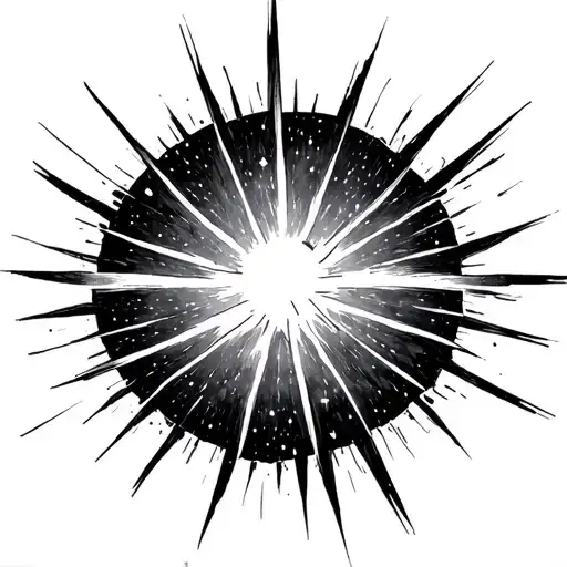 Galaxy And Some Rays