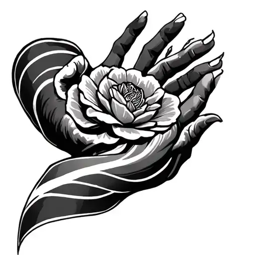 Beautiful Lines Of The Forearm To The Fingers