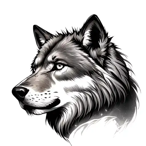 Wolf And Lion Face Remix