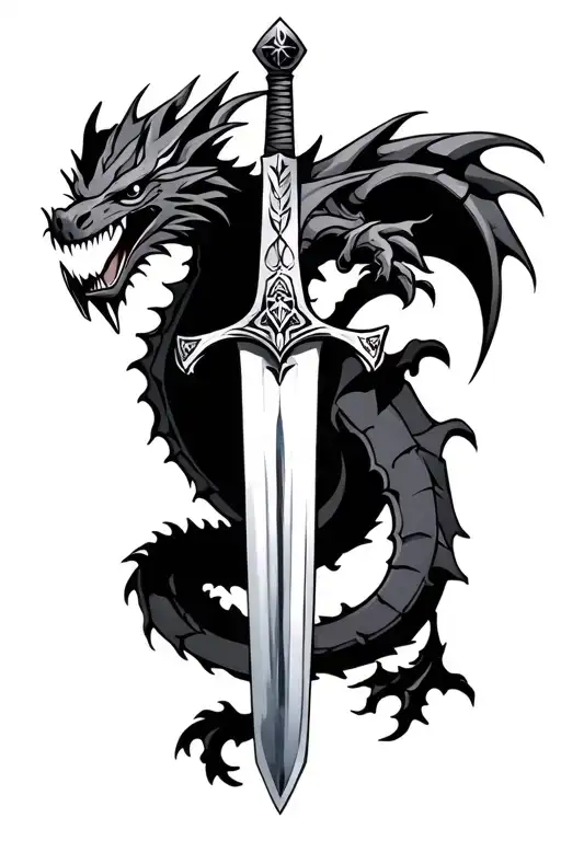Castle Dragon Sword Piercing